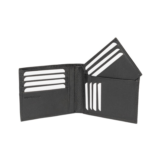 Renato Borzatta — Vertical Leather Wallet with RFID Protection